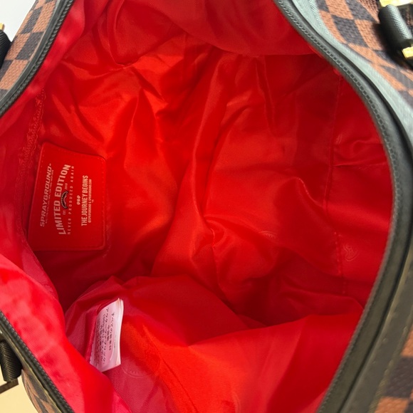 Sprayground Kyotoknit Sharks in Paris Mini Duffel - Picture 10 of 11